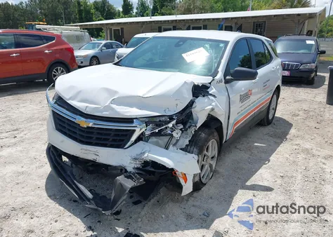 2024 Chevrolet Equinox Fwd Ls из США, поврежденный, VIN 3GNAXHEG3RL110391